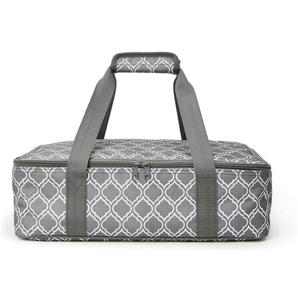 Insulated Casserole Dish Carrier Bag - Food Carriers  (Laurel Green -1)